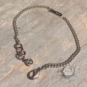 Gorjana “R” Initial Gold-Tone Chain Bracelet